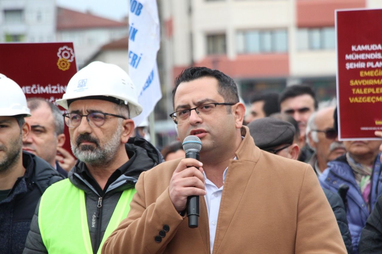 İnşaat Mühendisleri Odası Kocaeli Şube Başkanı Ali Akgün